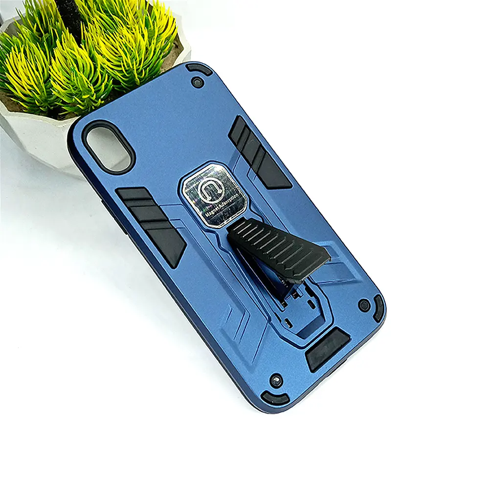 iPhone XR Amour Back Case (Navy Blue)