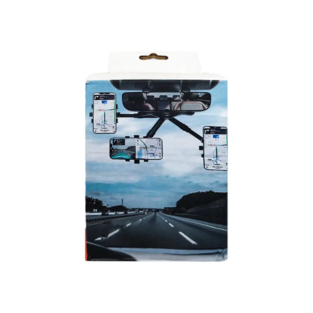 MH5ZJ099 Car Mobile Holder for Front Mirror - Secure & Convenient Mount