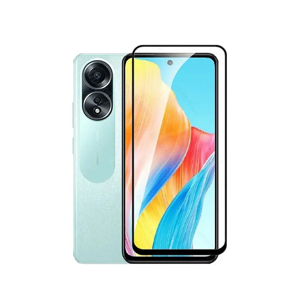 9D Glass for Oppo A58 & Vivo Y28 - Premium Screen Protection