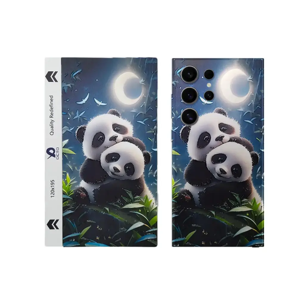 3D Printed Mobile Back Customize Skin ( PANDA )