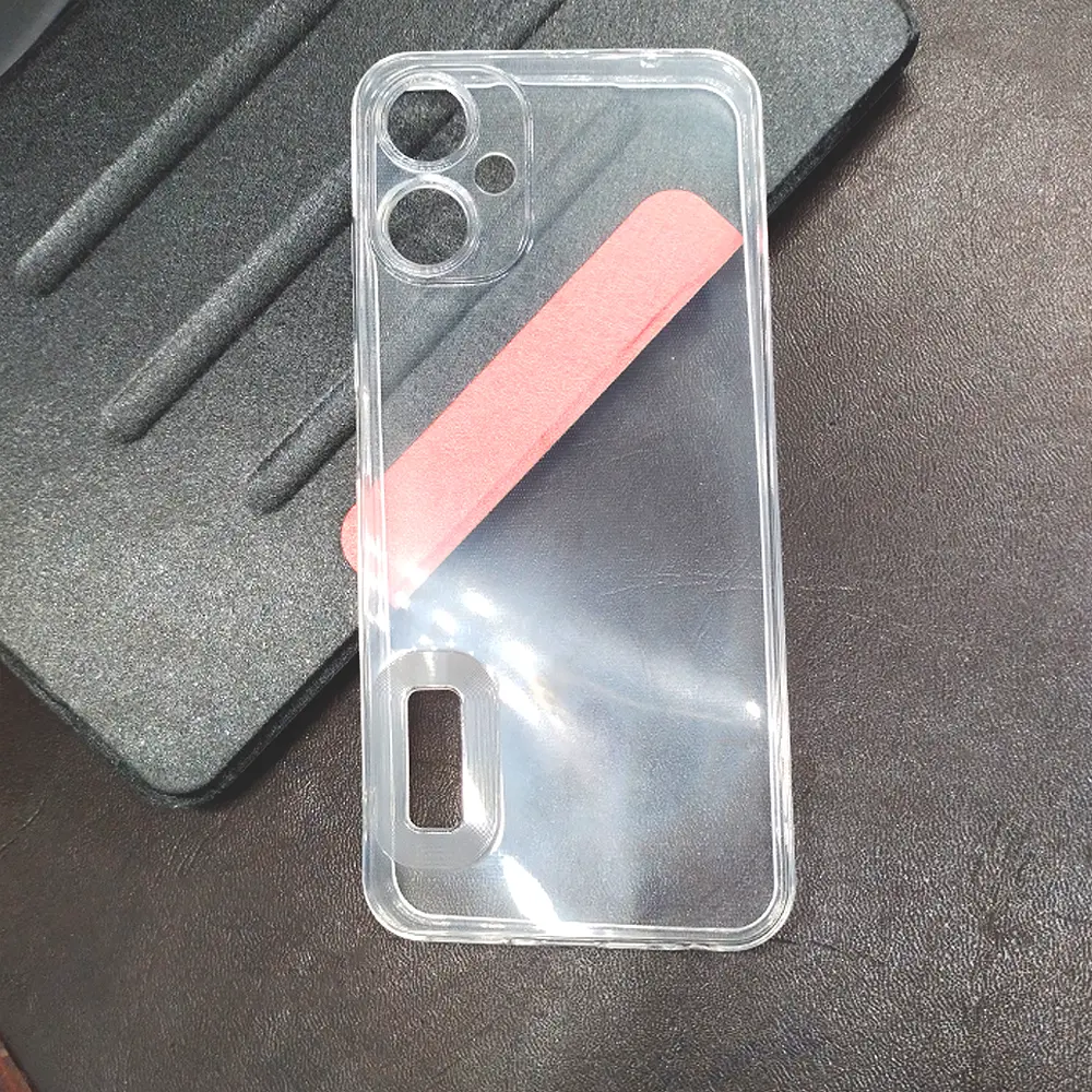 Sparx Neo 7 Ultra Without Bumper TPU|Transparent With Logo Back Case