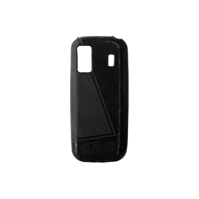 iTel 5026 Soft Silicone Back Case (Black)