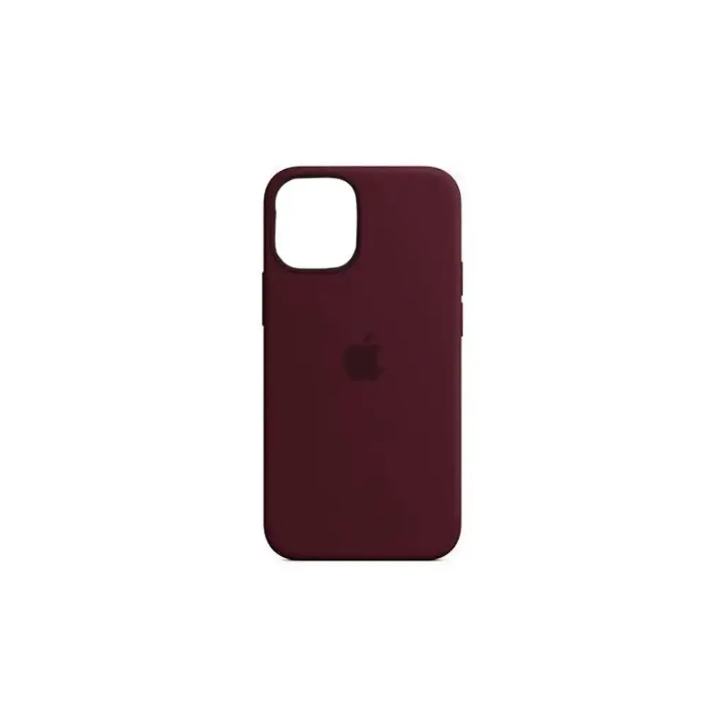 [PO23BIPXIMAX-1-21] iPhone 11 Pro Max Official Soft Silky Back Case (Maroon)