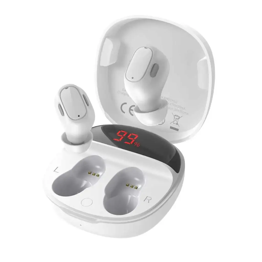 Baseus WM01 Encok True Wireless Bluetooth Earphones | White