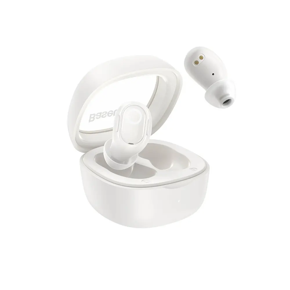 Baseus Bowie WM02 True Wireless Earphones Bluetooth | Creamy White