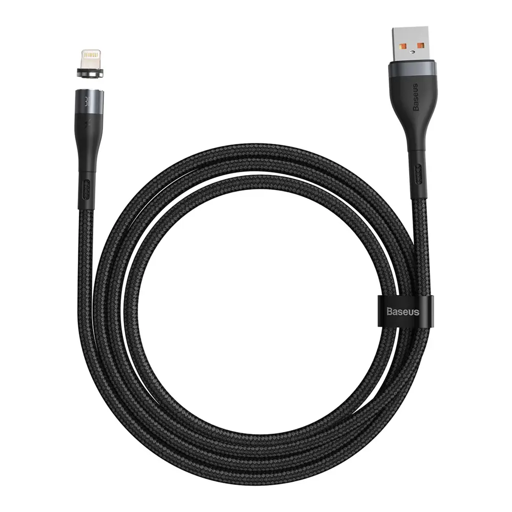 Baseus Zinc Magnetic iPhone Fast Charging Data Cable 2.4A  1m