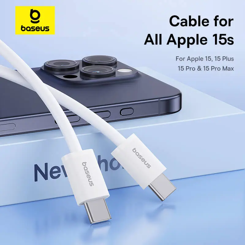 Baseus Dynamic Series Fast Charging Data Cable Type-C to  Type-C 100W 1m | White