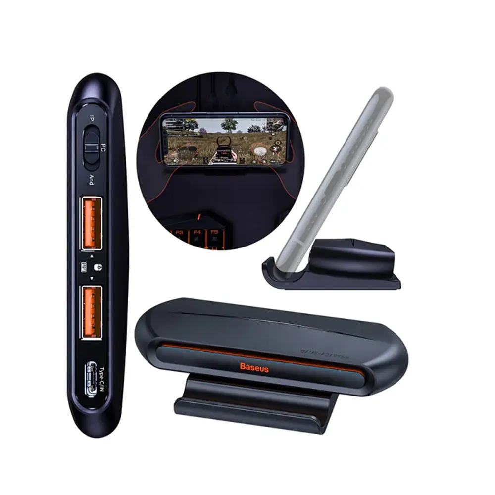 Baseus Gamo Mobile Gaming Adapter 2x USB HUB For Keyboard And Mouse