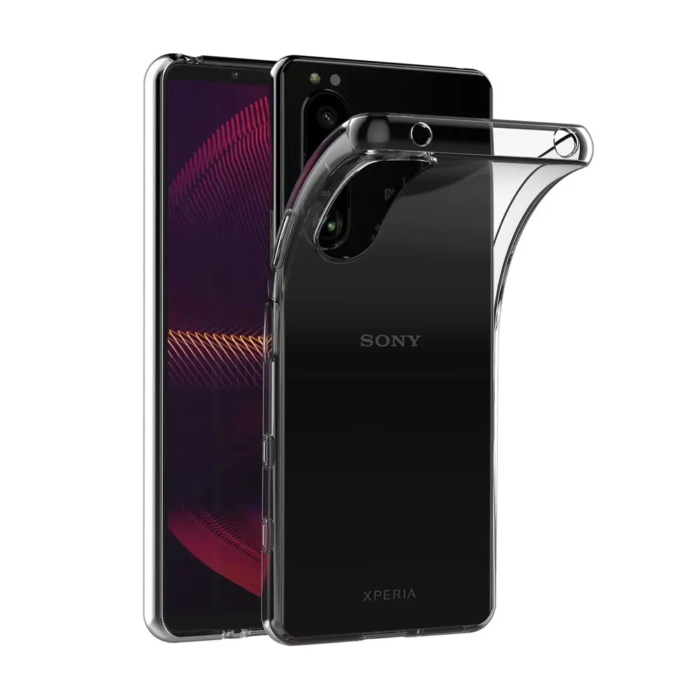 Sony Xperia 5 Without Bumper TPU|Transparent Back Case