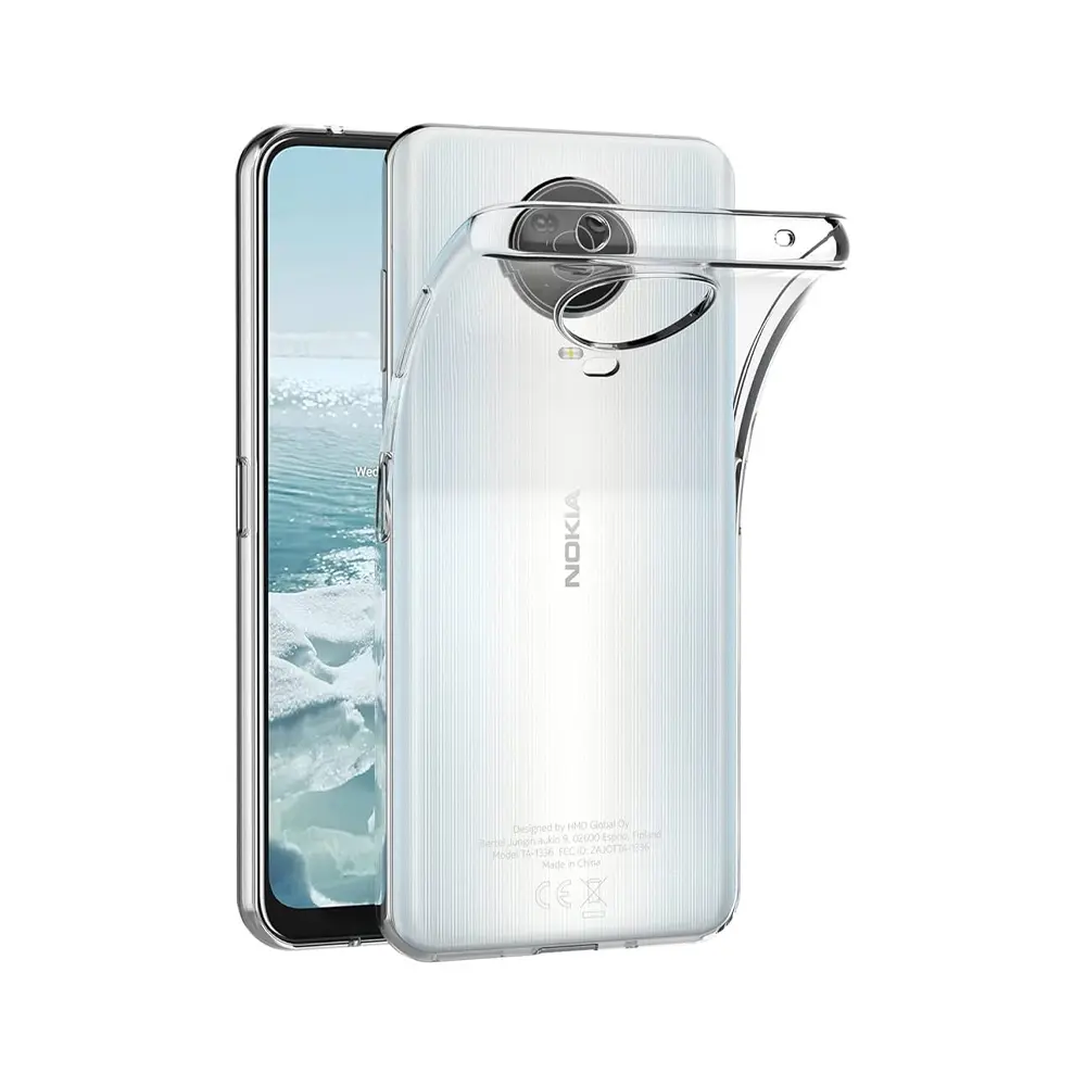 Nokia G10|Nokia G20 Without Bumper TPU|Transparent Back Case
