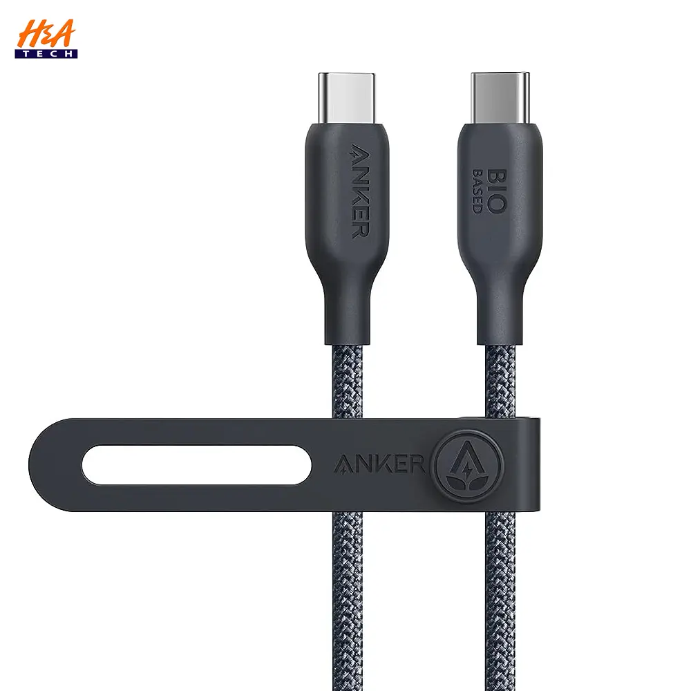 Anker 544 USB-C to USB-C 240W Cable Bio Nylon 1.8m 6ft | Black