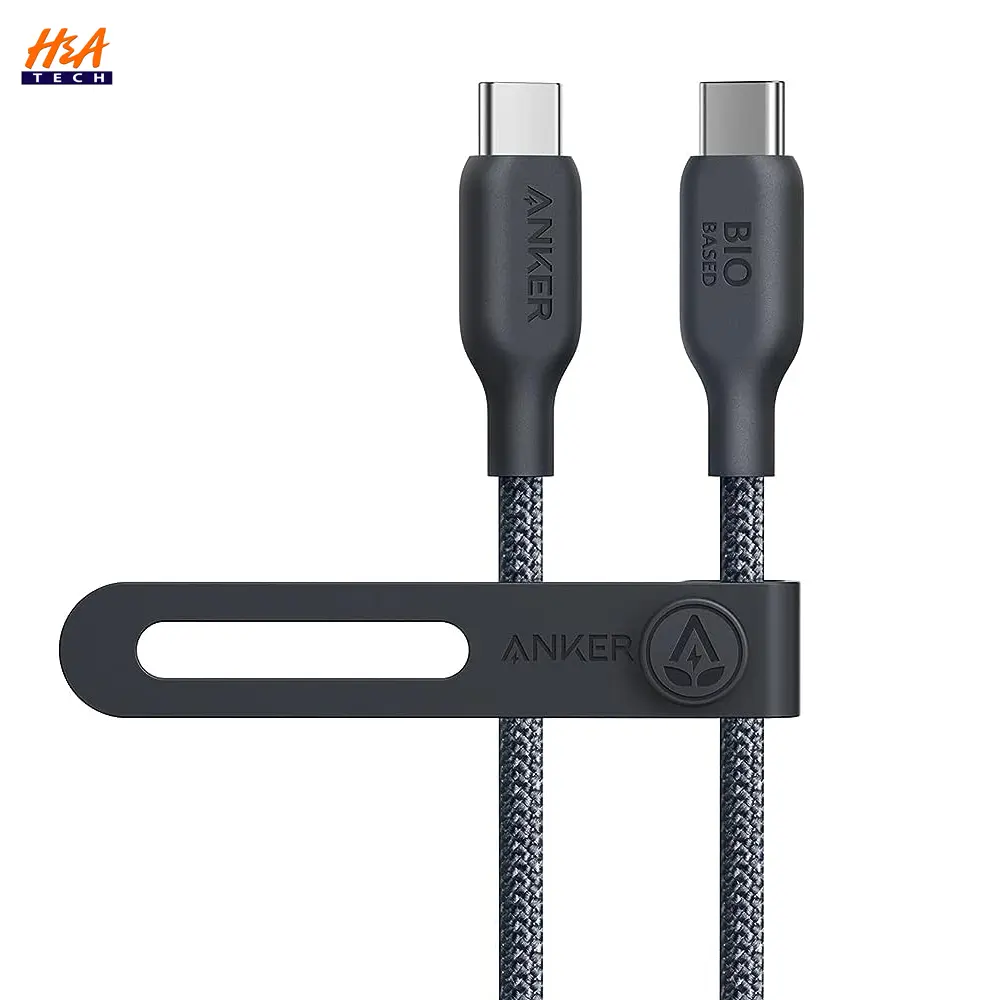 Anker 544 USB-C to USB-C 240W Cable Bio Nylon 1.8m 6ft | White