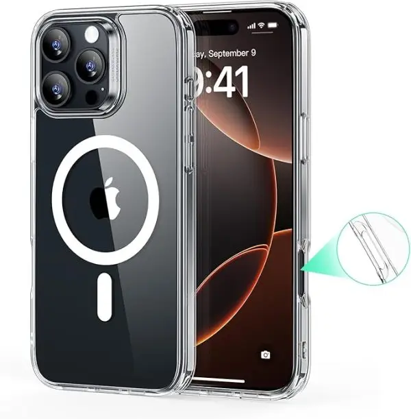 ESR Classic Hybrid Case with MagSafe for iPhone 16 Pro Max