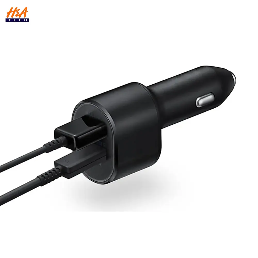 Samsung Dual Port Car Charger 45W & 15W Black 
