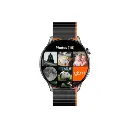 Glorimi Smart Watch M2 Max Dual Strap Black / Orange 