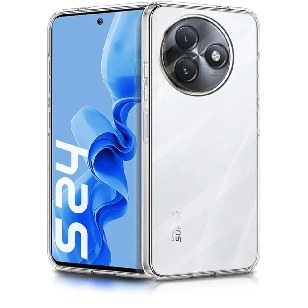 iTel S24 4G Without Bumper TPU|Transparent With Logo Back Case