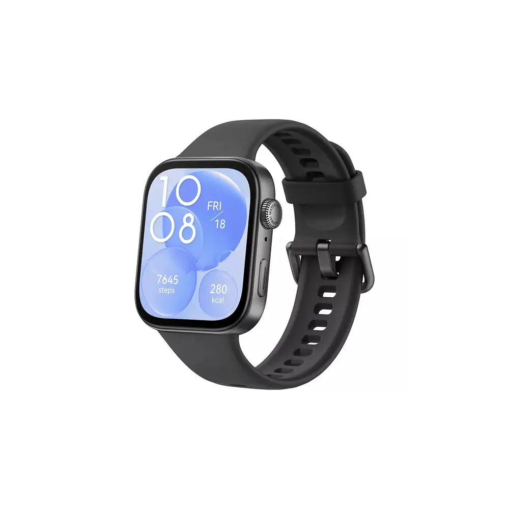 Huawei Watch Fit3 Black Fluoroelastomer Strap 