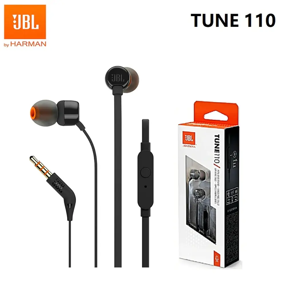 JBL Tune 110 Hf Black
