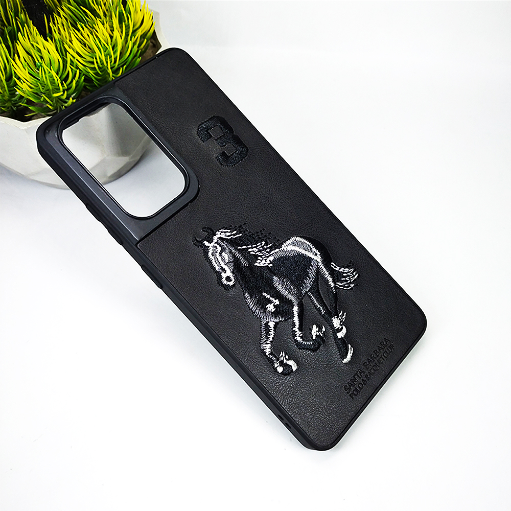 Samsung Galaxy S21 Ultra Santa Barbara Polo Racquet Club Back Case (Black)