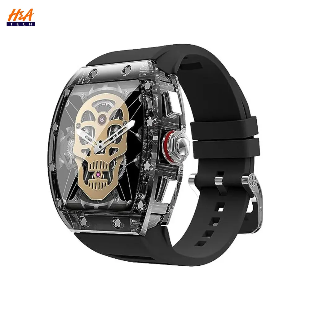 Green Lion Carlos Santos Smart Watch Black 