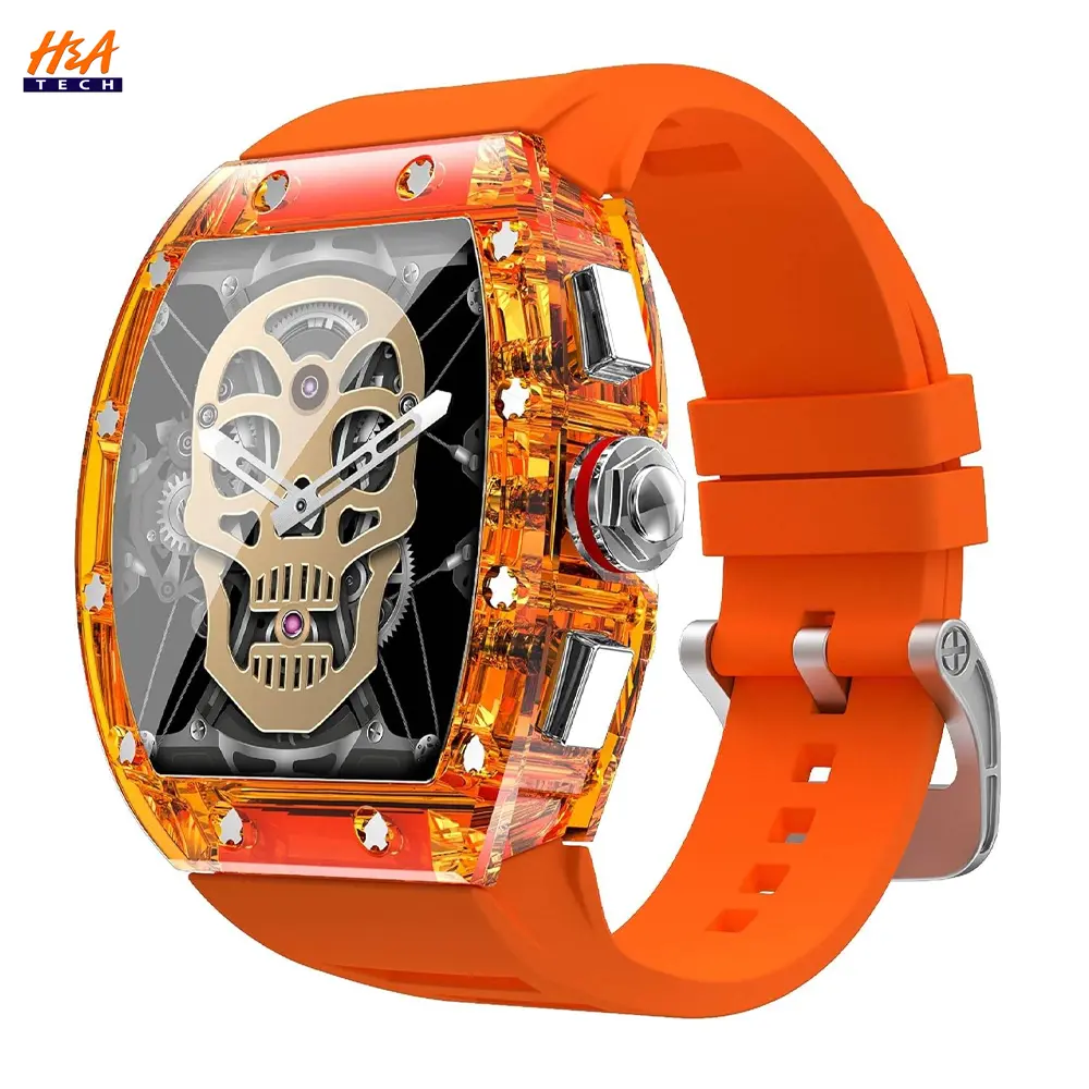 Green Lion Carlos Santos Smart Watch Orange 