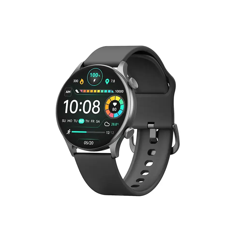 Haylou Ls16 Solar Plus Smart Watch Black 