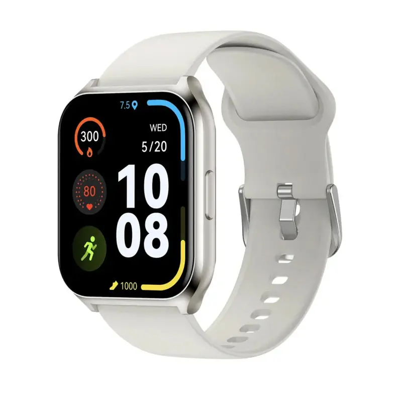 Haylou Watch 2 Pro Bluetooth Calling Watch Silver New Version 