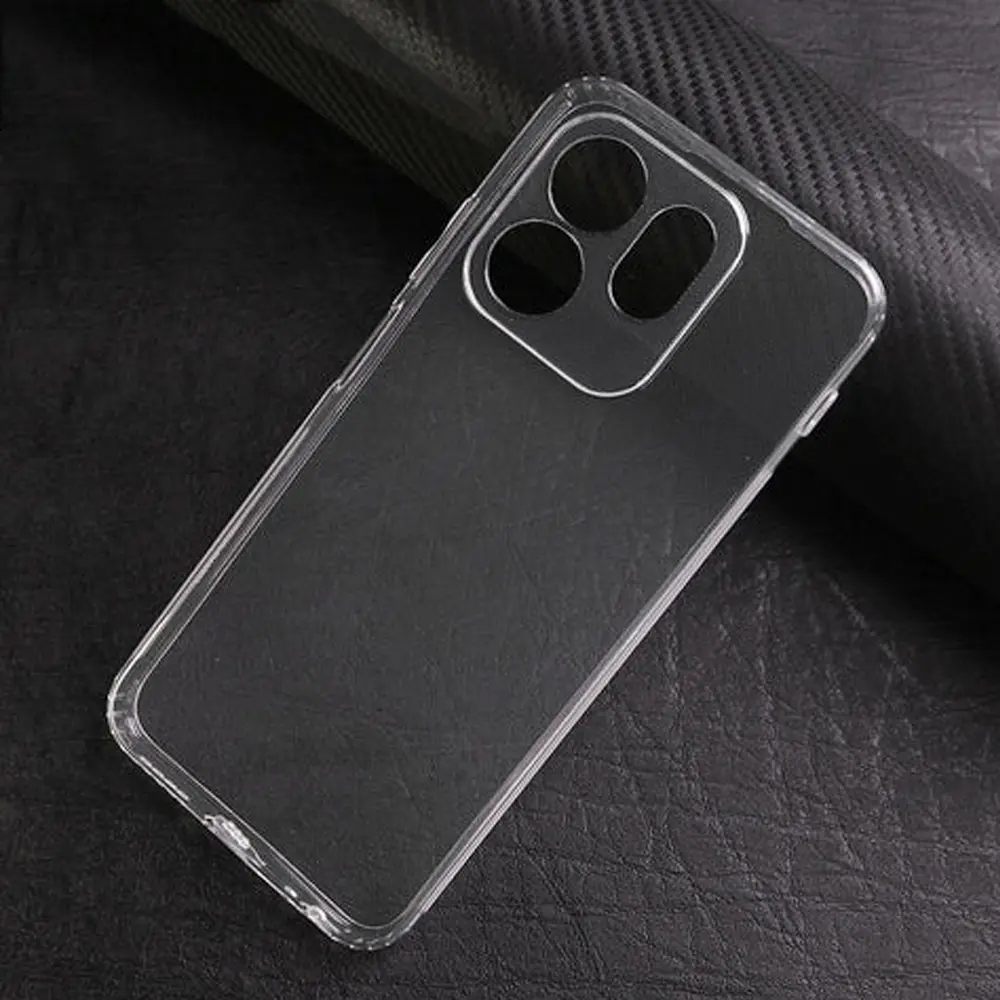 Infinix Hot 50i|Smart 9 Dust Plug TPU|Transparent Back Case