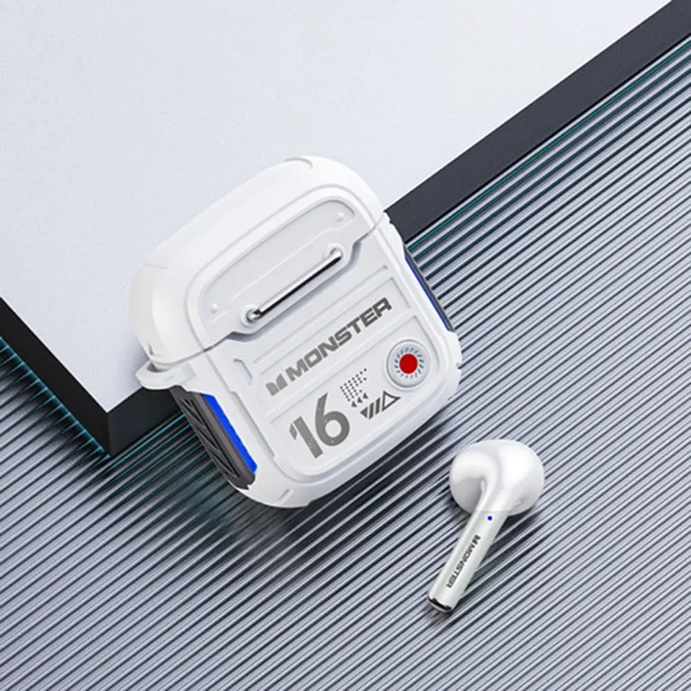 Monster Game Airmars Earphones XKT-16 Ivory 