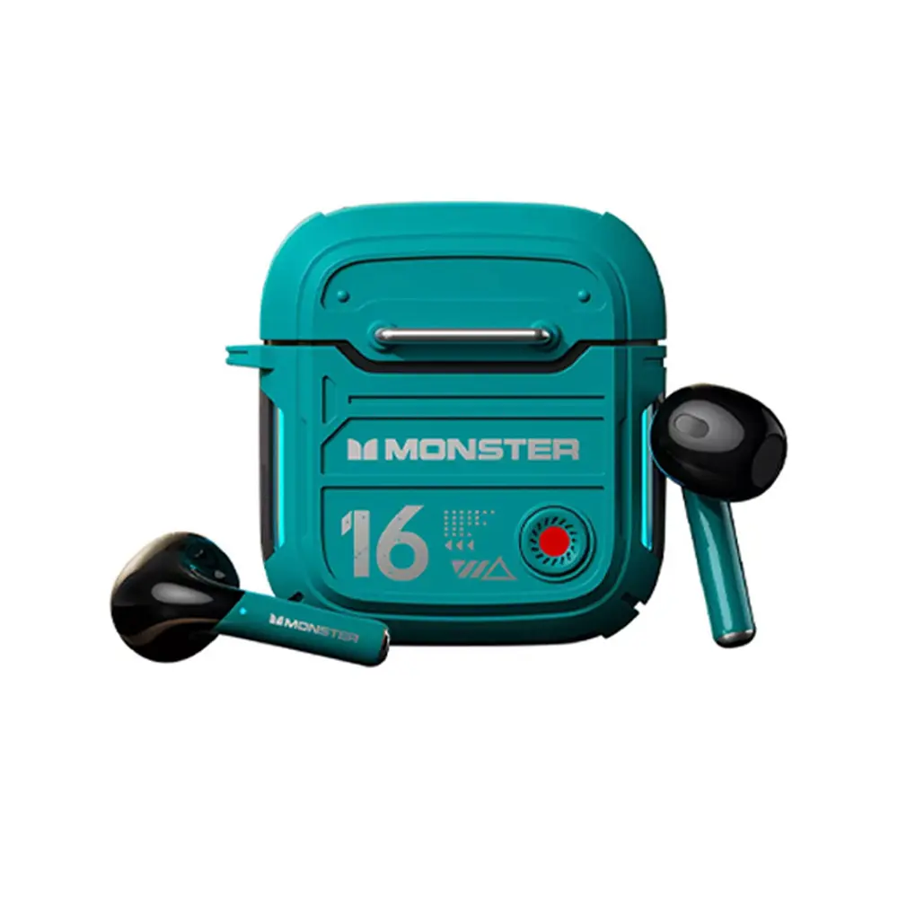 Monster Game Airmars Earphones XKT-16 Green 