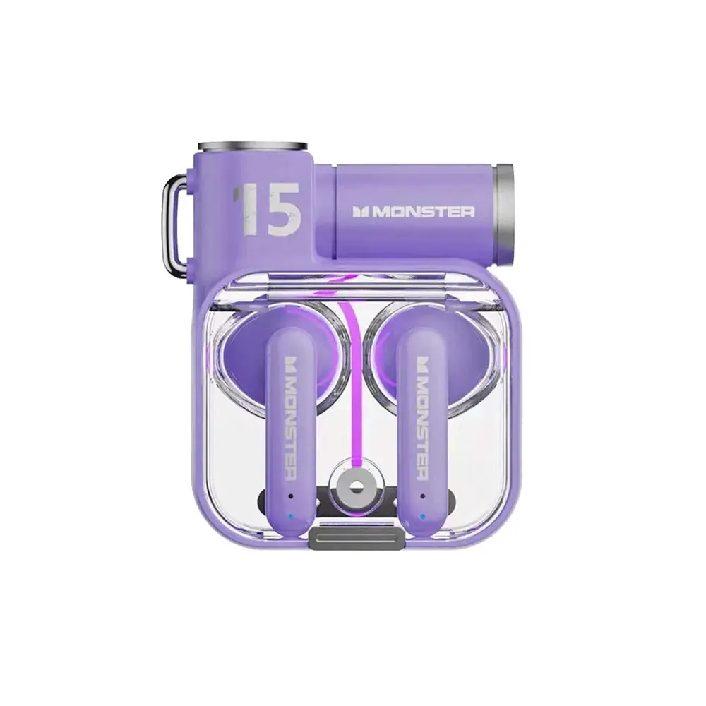 Monster Game Airmars Earphones XKT-15 Violet