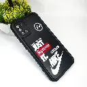 Samsung Galaxy A31 Logo Soft Silicone Back Case - Black Design