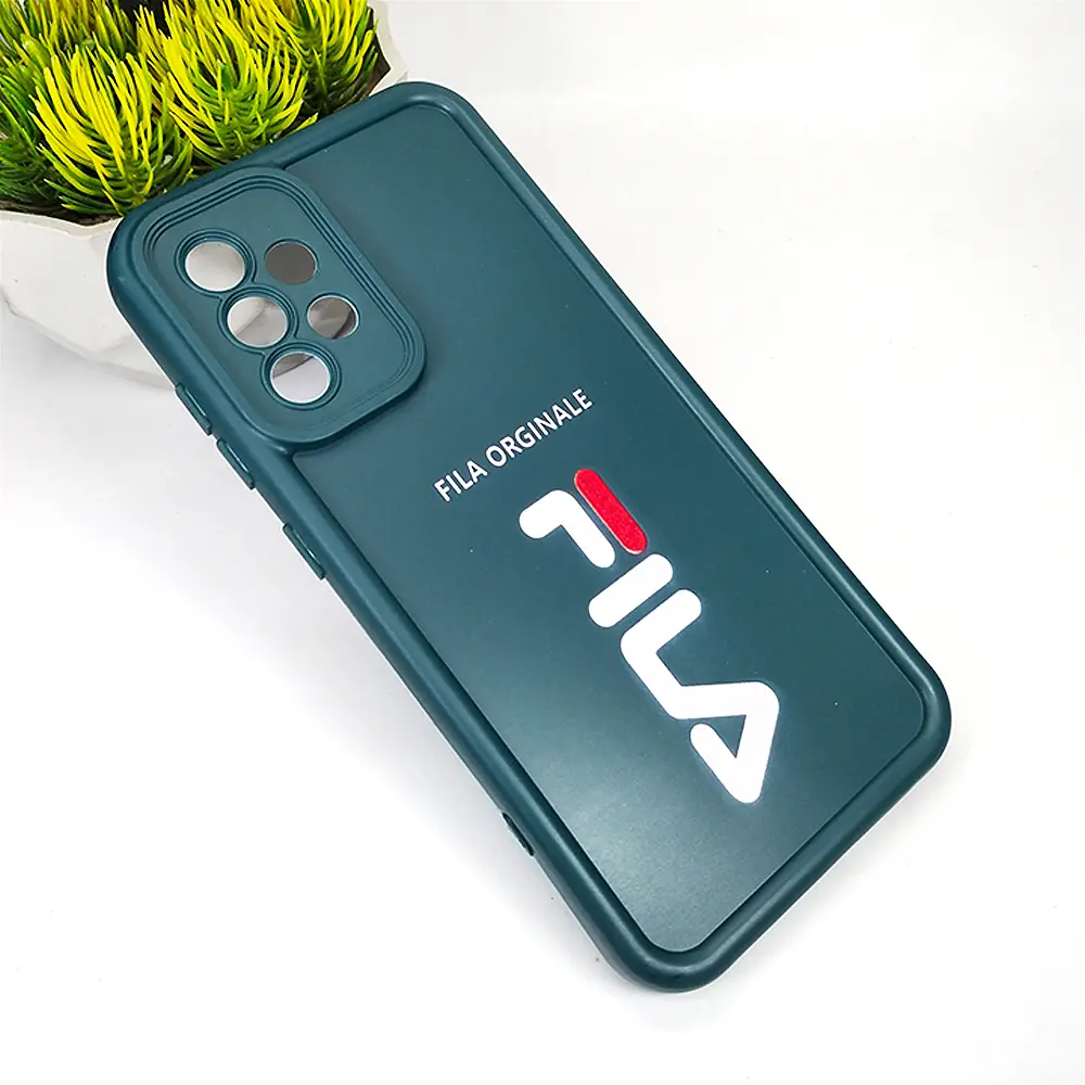 Sasmung Galaxy A52|A52s|A52s 5G Logo Soft Silicone Printed Back Case (Green)