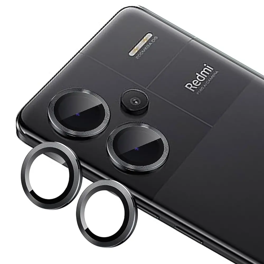 Redmi Note 13 4G Camera Rings - Stylish Protection for Your Lens (Black)