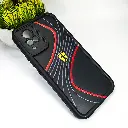 Black Logo Soft Silicone Printed Back Case for Vivo V21 - Stylish Protection