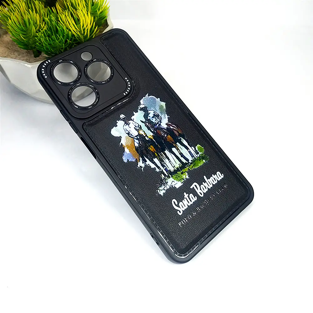 [PO14BORELMEC63-50-2] Realme C63 Soft Silicone Printed Back Case - Stylish Protection