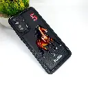 Vivo Y20/Y12A/Y20S/Y12A Soft Silicone Printed Back Case (Black)