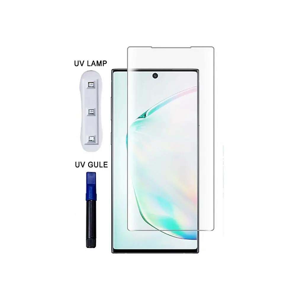 "Samsung Note 10 G Rhino UV Glass Protector - Premium Screen Safety"