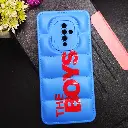 Blue 3D Puffer Back Case for Vivo S1 Pro & Y51 - Stylish Protection
