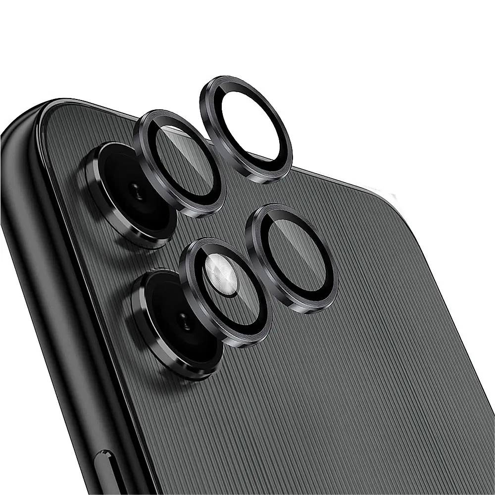 Stylish Black Camera Rings for Samsung A05 - Enhance Your Photography