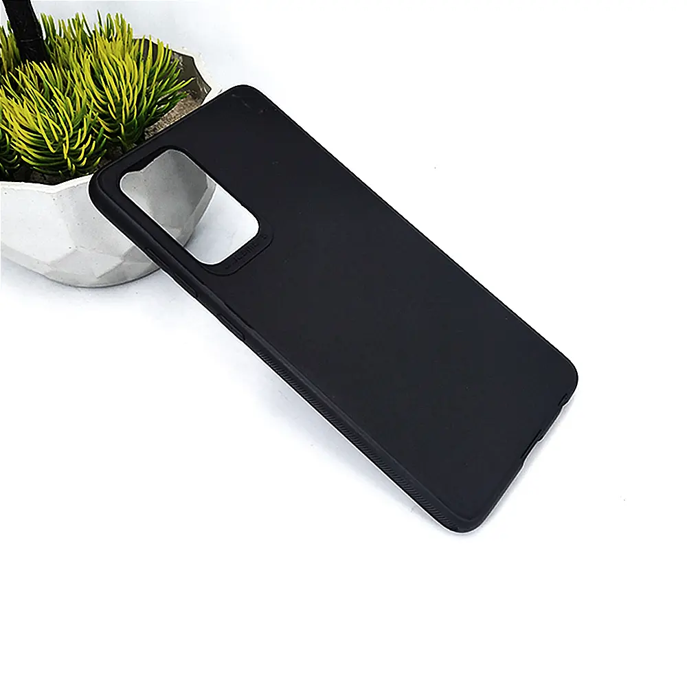 Samsung Galaxy A52s|A52 4G|A52s 5G Matte Soft Silicone Paper Back Case (Black)