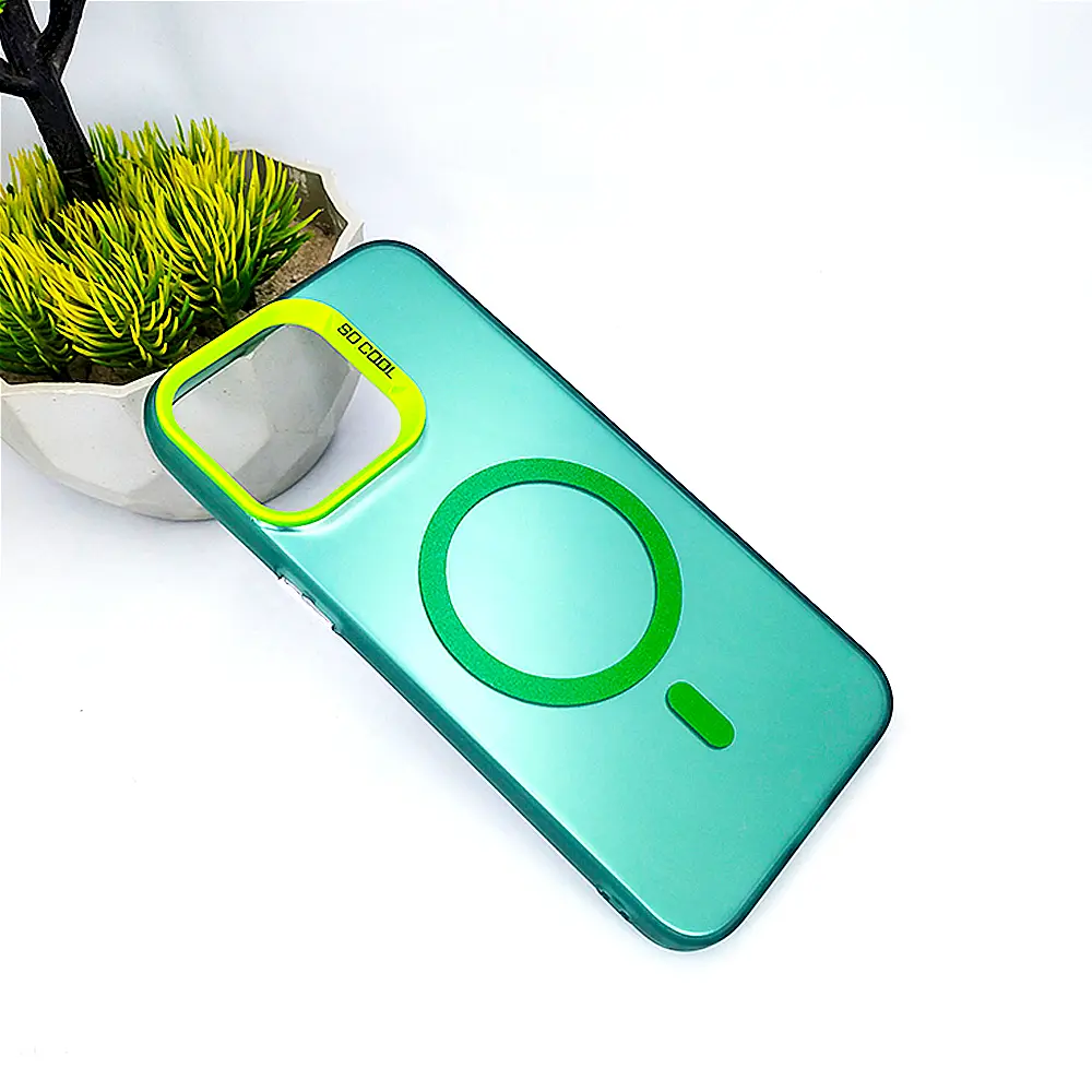 iPhone 15 Pro Max So Cool Mag Safe Printed Back Case (Green)