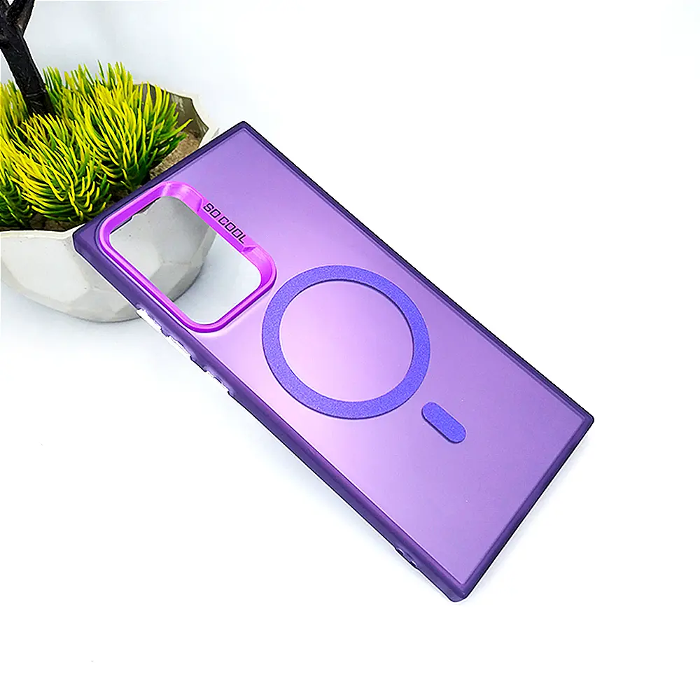 Samsung Galaxy Note 20 Ultra 3D Magsafe Logo So Cool Back Case (Purple)