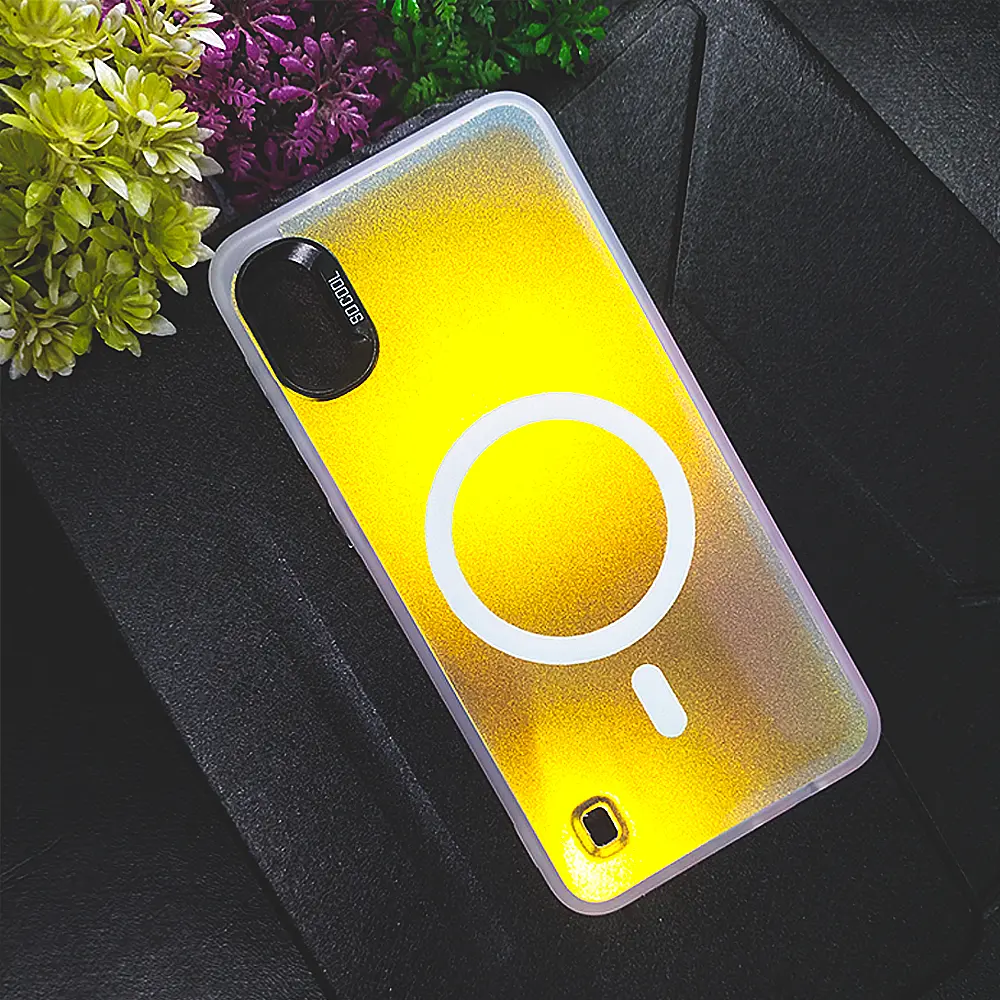 Samsung Galaxy A10|M10 3D Magsafe Logo So Cool Back Case (Crystal)