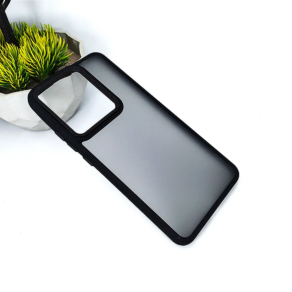 Xiaomi Redmi Note 13 4G 3D Creative Matte Back Case (Black)