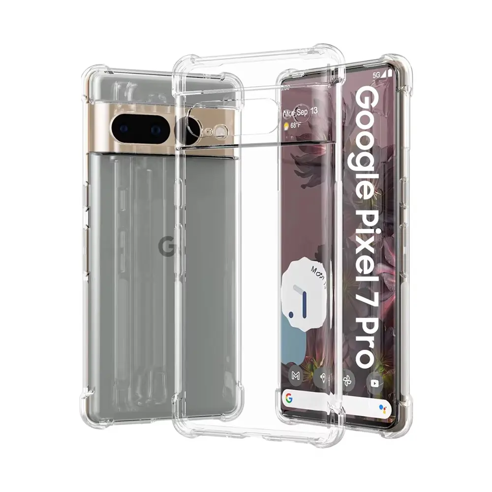 Google Pixel 7 Pro 1.5 MM TPU|Transparent Back Case