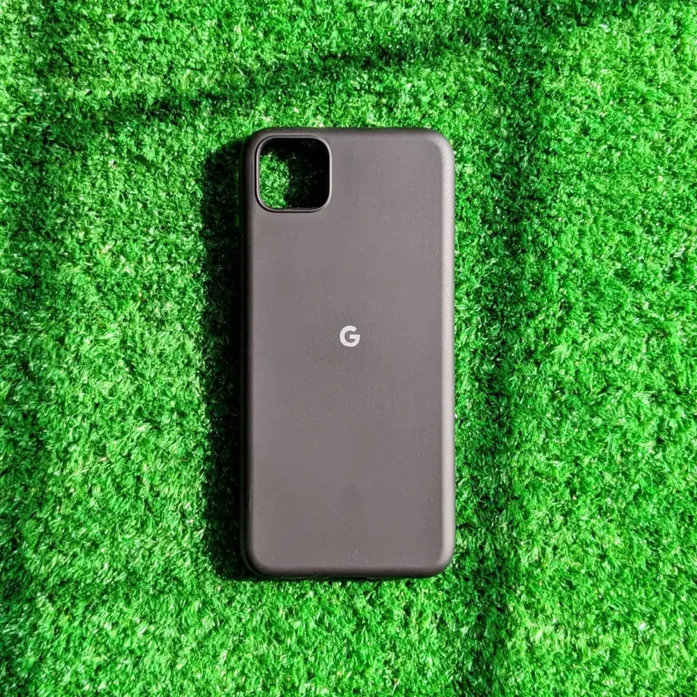 Google Pixel 4XL Official Soft Silky Back Case (Natural Titanium)