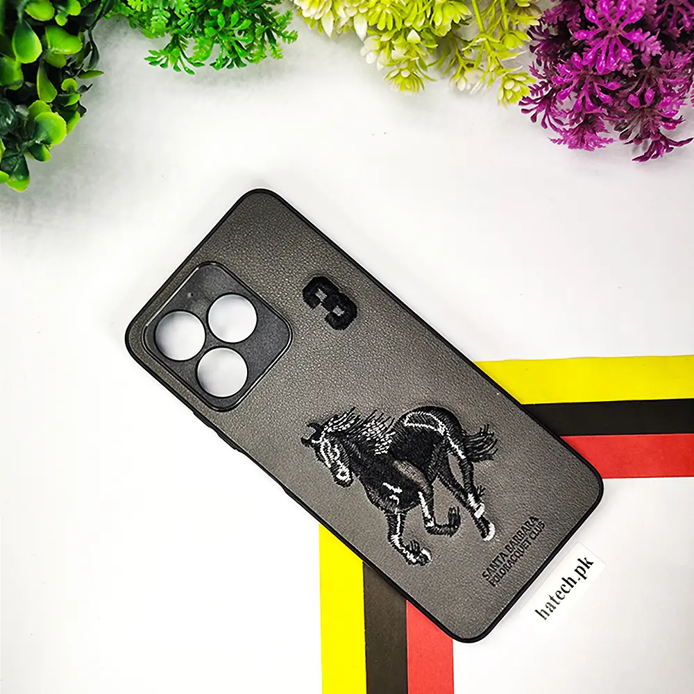 Oppo Realme C51|C53|Note 50|Sparx Neo 8 Pro Santa Barbara Polo Back Case (Gray)