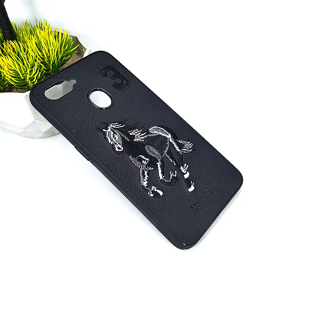 Oppo A5S|A12|A11K|A7|F9 Santa Barbara Polo Back Case (Black)