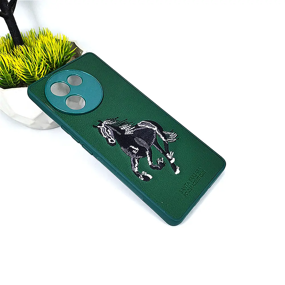 Vivo V30e 5G Santa Barbara Polo Back Case (Green)